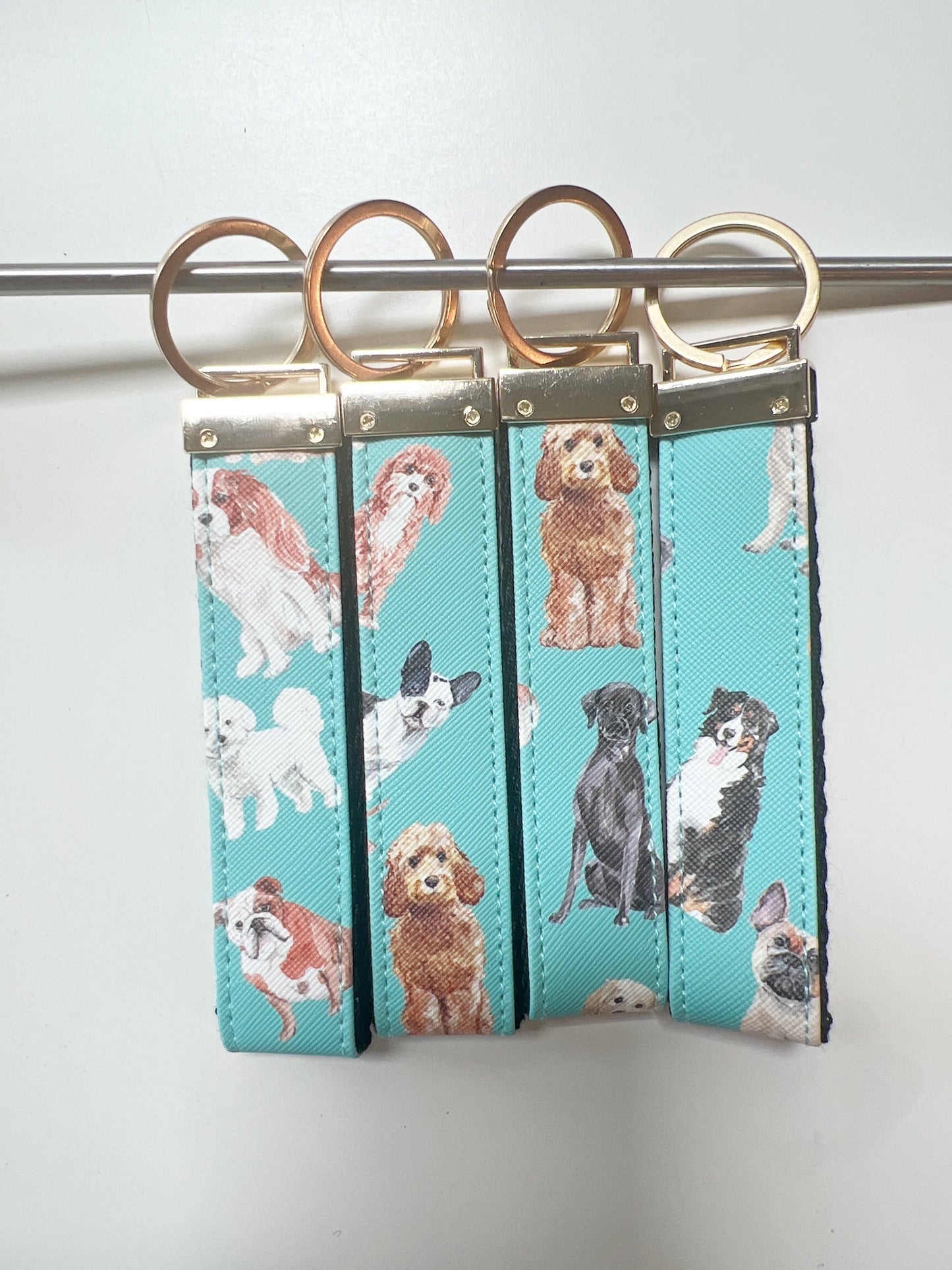 Aspen Lane - Dog gift bag, loaf, cute pouch | doodle, golden, frenchie: Flat Pouch