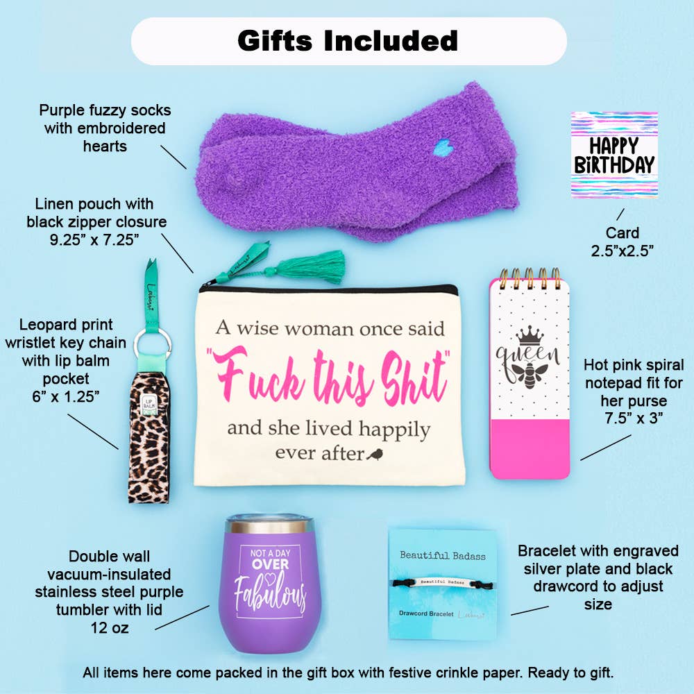 Laberri - BULK - 6 Bestie Gift Set (with Cuss Words)