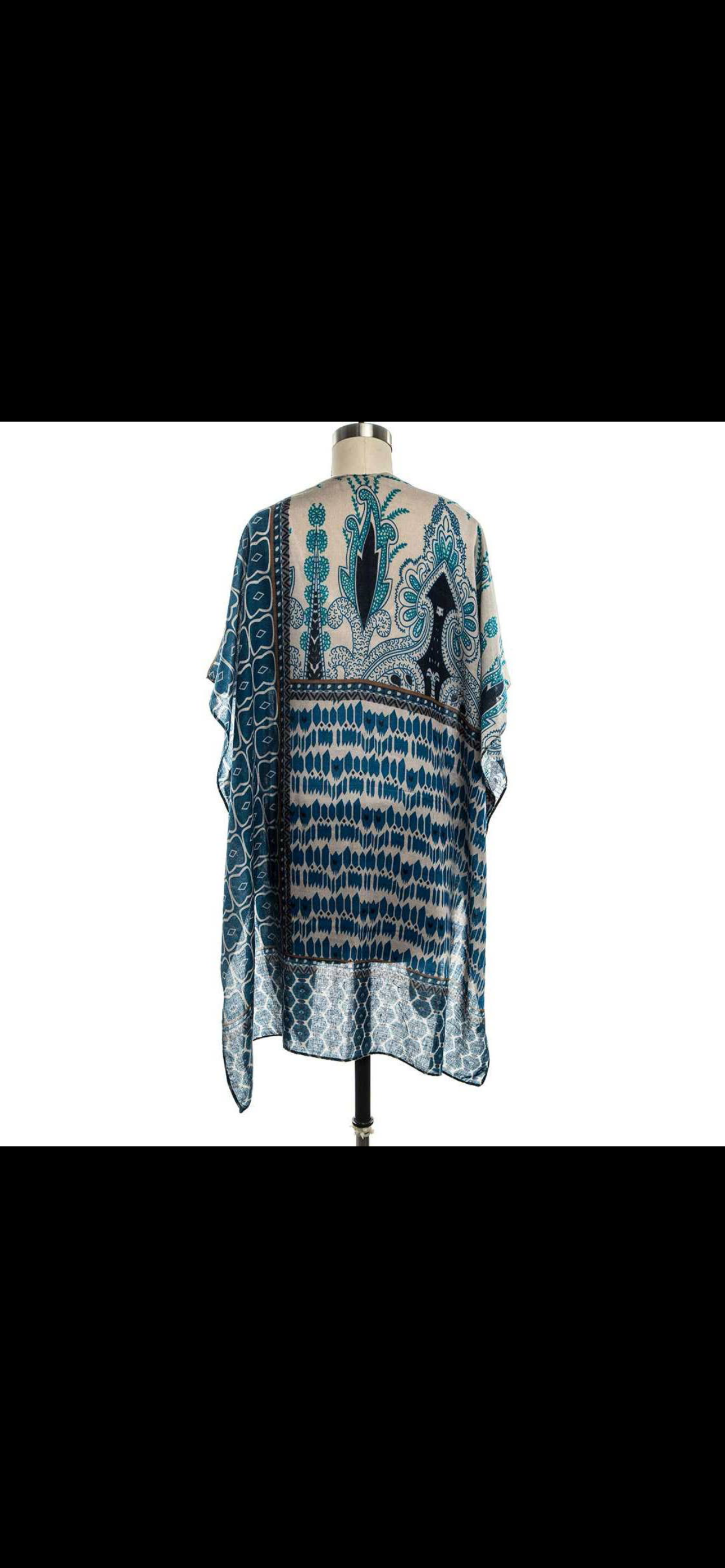 Tribal Printed Kimono Cardigan
