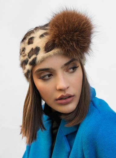 Kyi Kyi - Luxe Angora Headband Fur: White