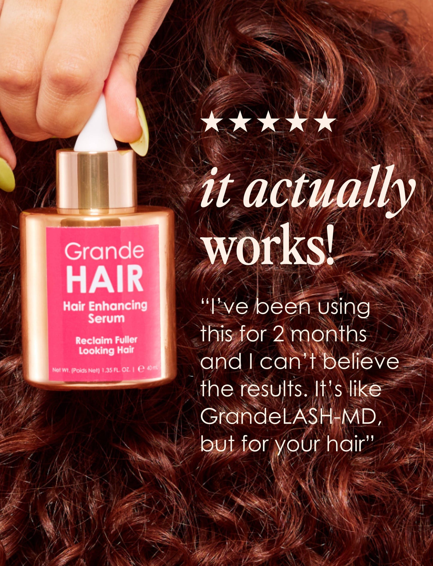 Grande Cosmetics - GrandeHAIR: 20 mL