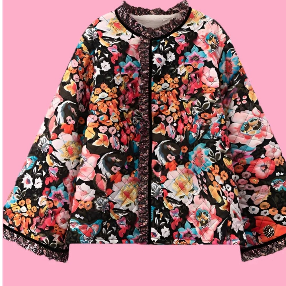 Poppy Floral Jacket