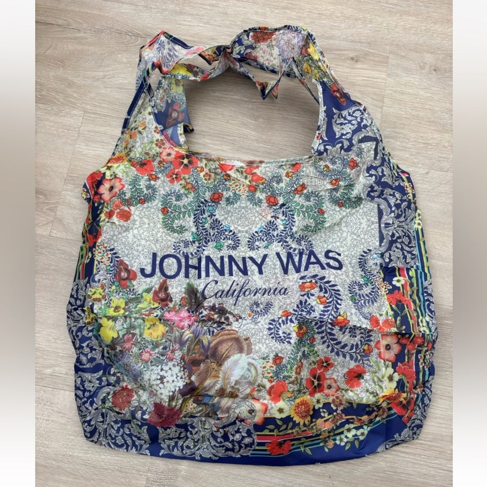 Johnny Was Floral Tote Bag - Multicolor NWOT