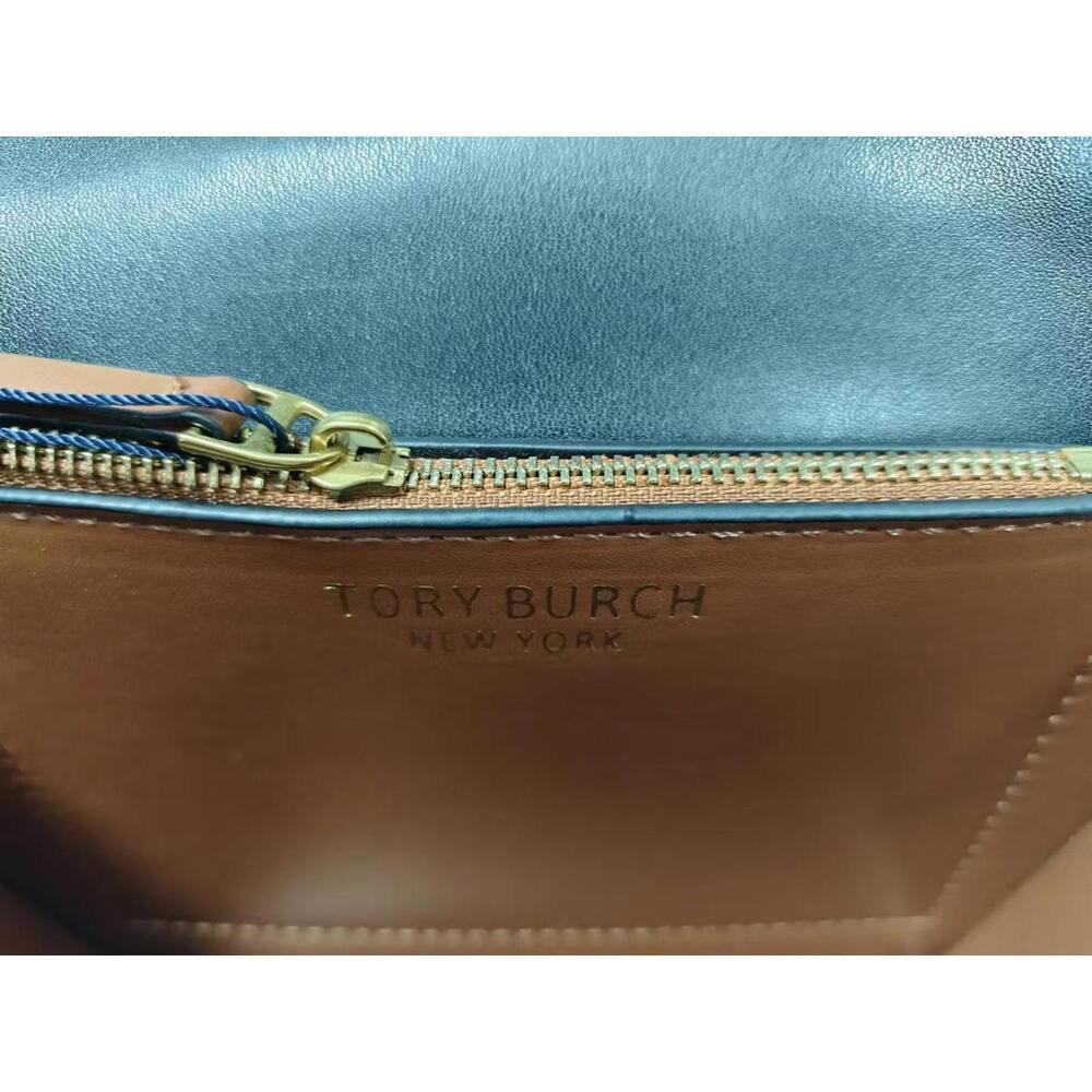 Tory Burch Eleanor Small Convertible Chain Women's Leather Shoulder Bag Black