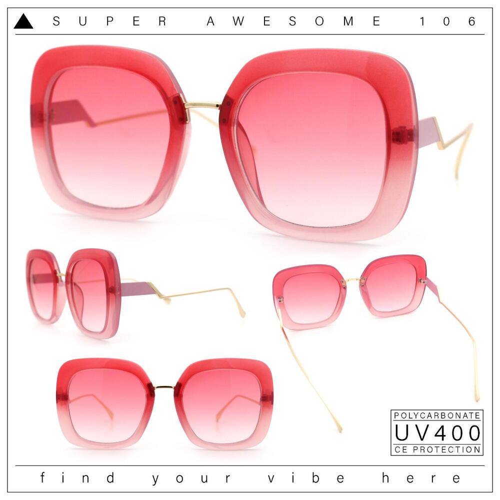 Chic Oversized Sunglasses - Super Awesome 106