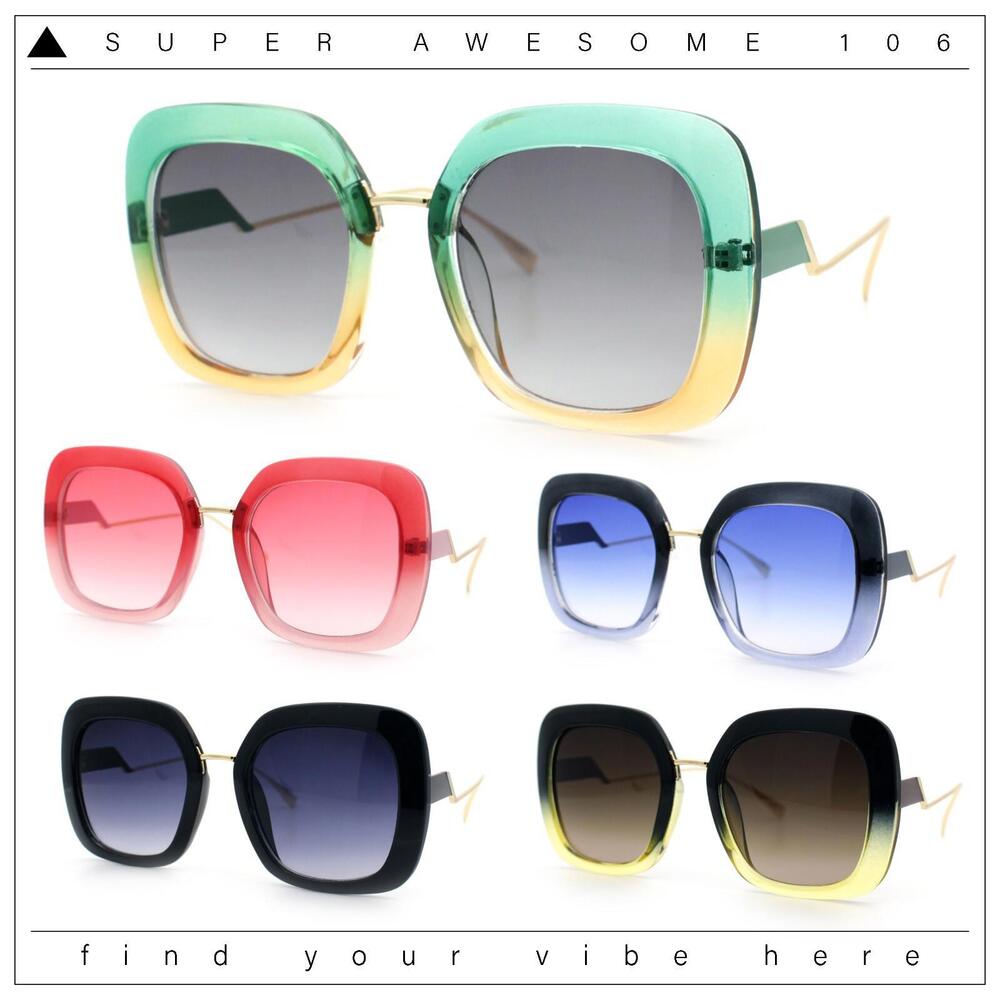 Chic Oversized Sunglasses - Super Awesome 106