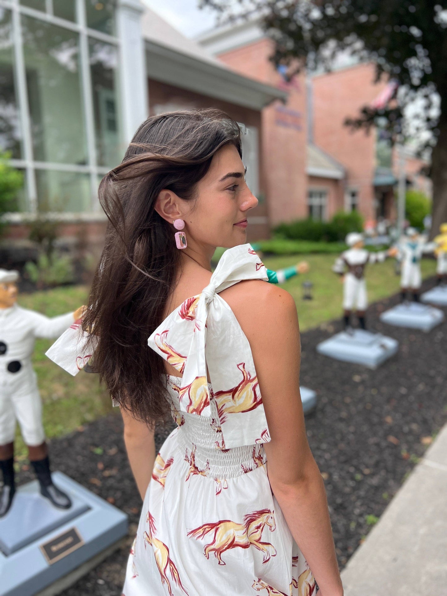 Kathleen Maeve - Emma Bow Maxi Dress | Horses: M