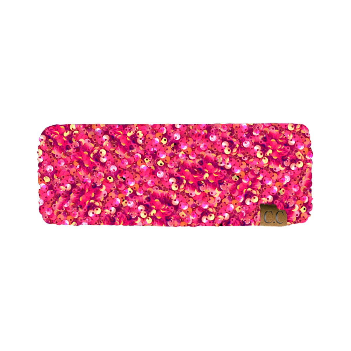 Truly Contagious - CC Sequin Headwrap - HWE0012 - By Contagious Wholesale: Black