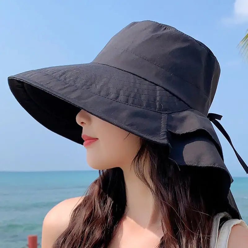 Summer Sun Hat for Women with Neck Protection