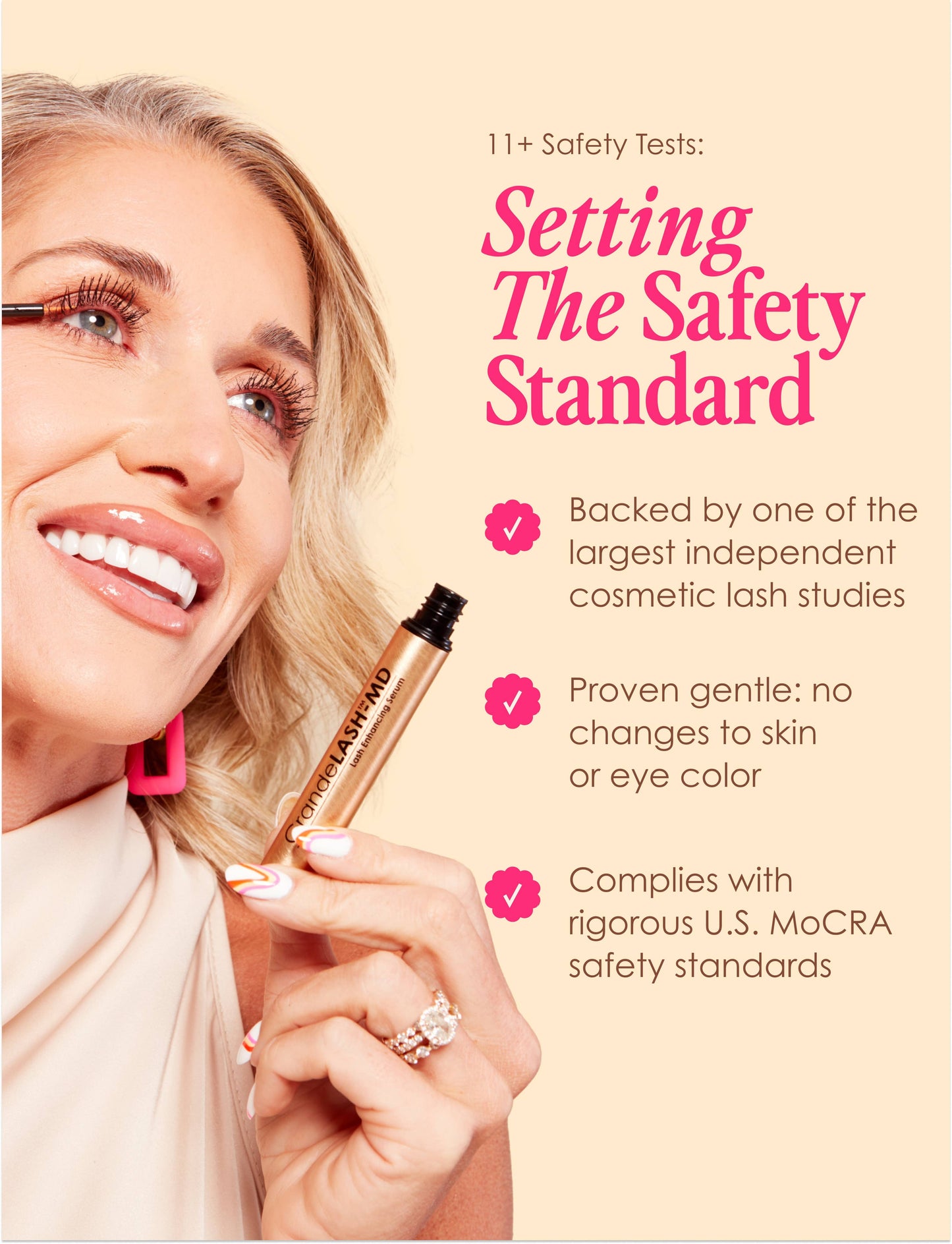 Grande Cosmetics - GrandeLASH-MD Lash Enhancing Serum: 1 mL (6 Week Supply)