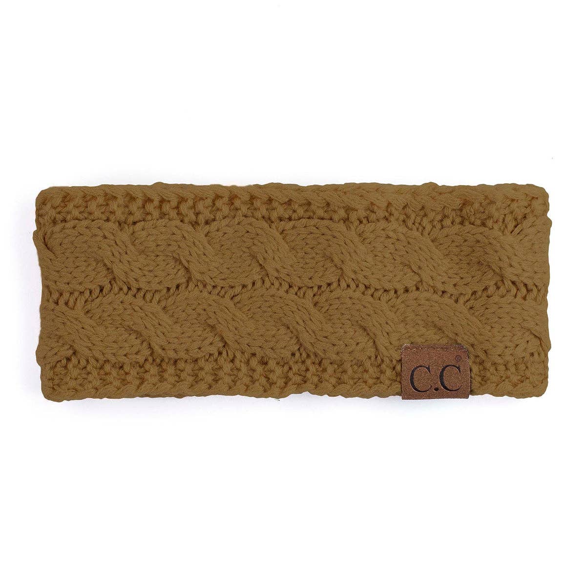 Truly Contagious - CC Cable Knit Lined Headwrap ( HW-20 ): Ivory
