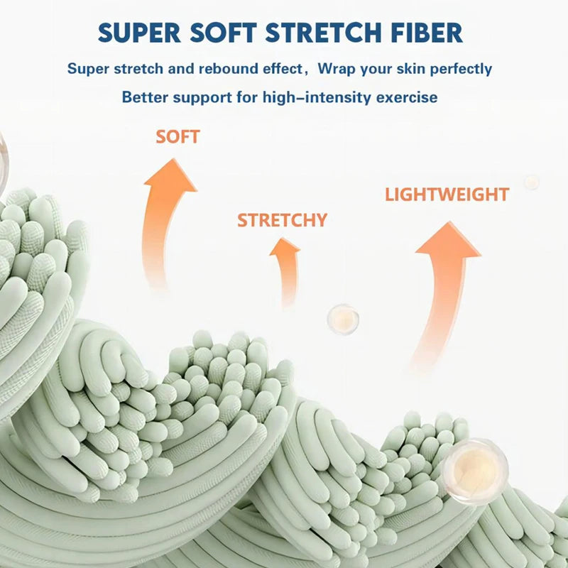 Hearuisav Ultra-soft Fabrics Casual Sports Bra Push up Yoga Clothes Woman Running Fitness Underwear Breathable Gym Top Women