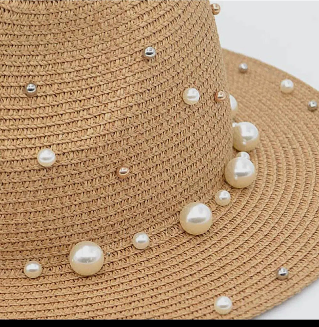 Beaded Fedora Hat