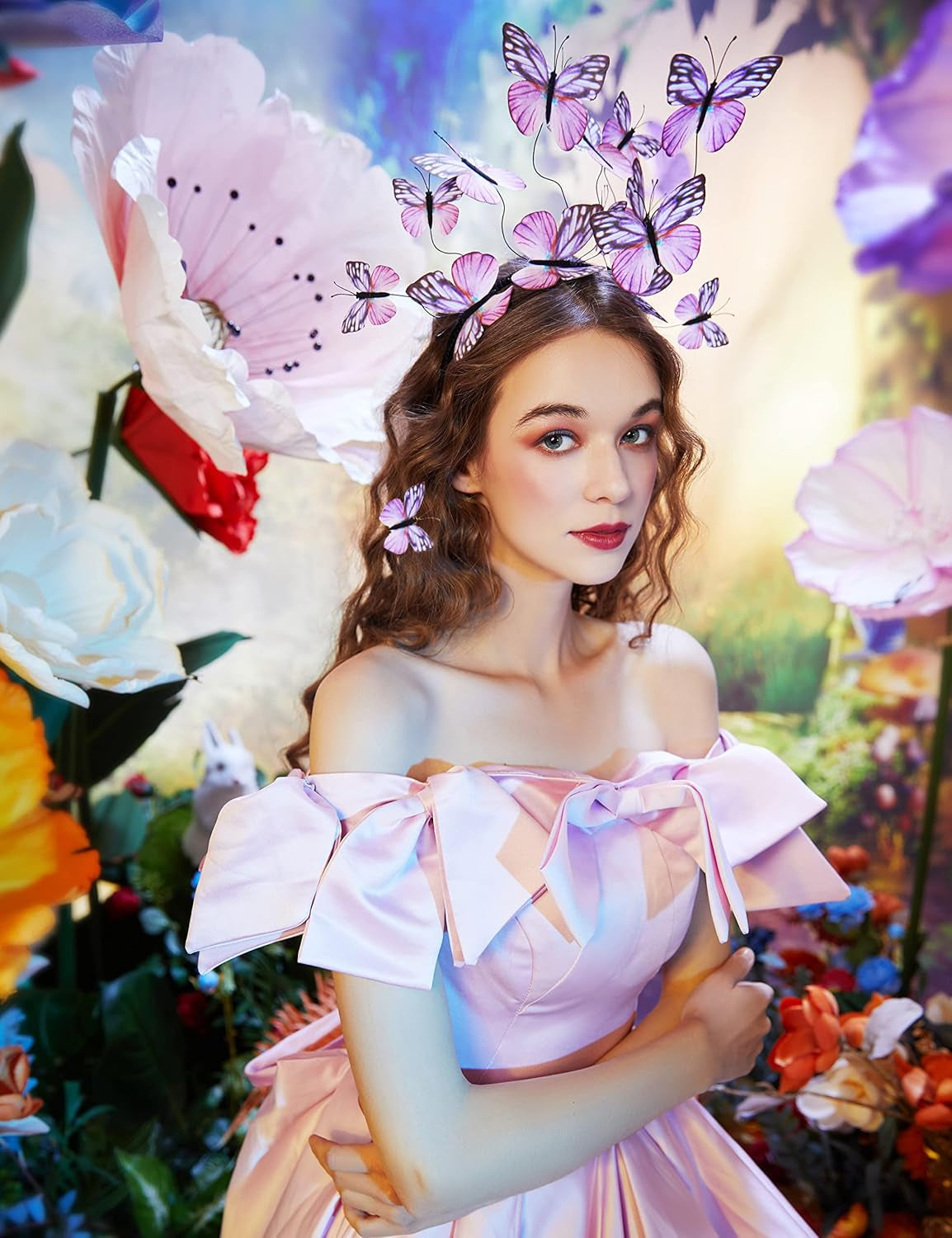 Butterfly Fascinator Hat Derby Fascinators Boho Monarch Style Headband Butterfly Headpiece