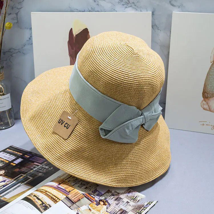Foldable Summer Beach Sun Hat for Outdoor Use