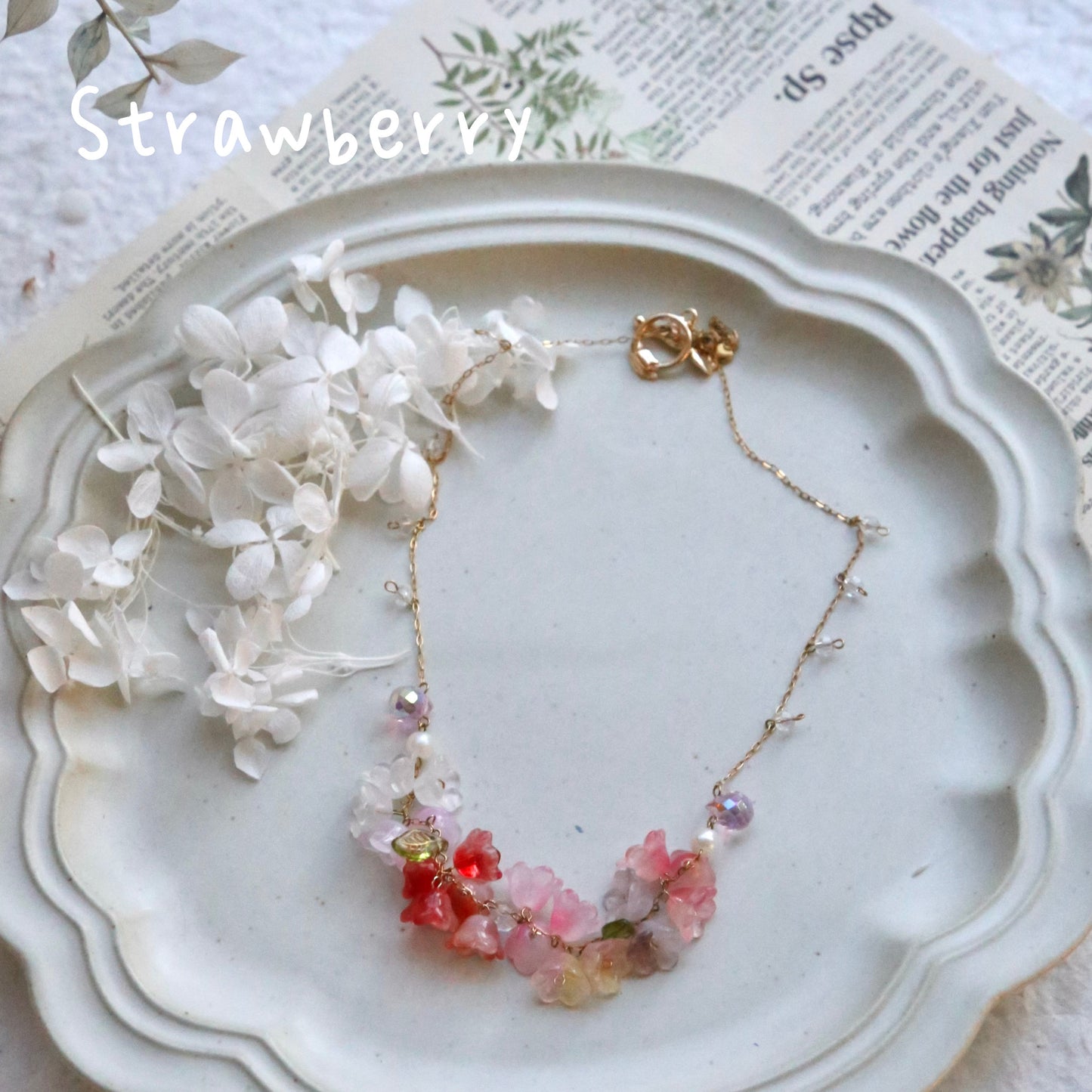 Colorful Flower Necklaces