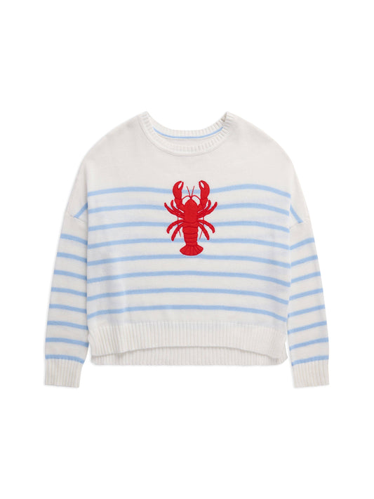 Shiraleah - LOBSTER RELAXED FASHION FIT SWEATER: MEDIUM