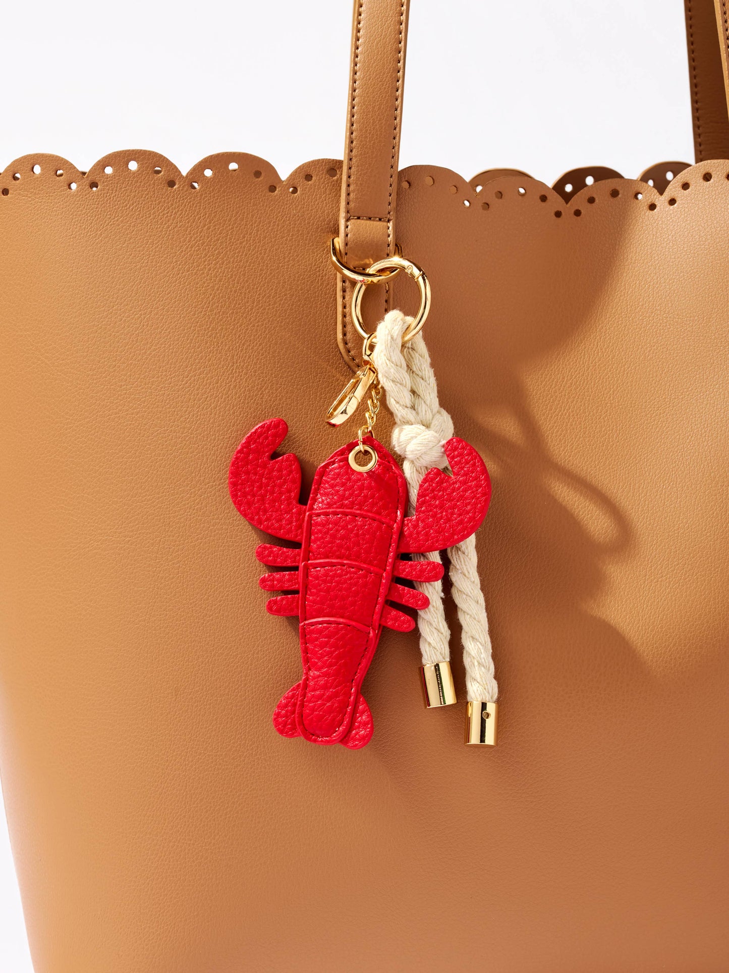 Shiraleah - LOBSTER BAG CHARM/KEY RING,RED