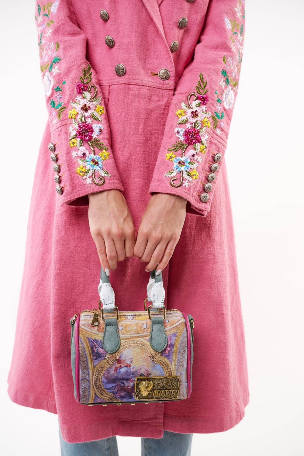 Aratta - Pink City Coat: Rose / M