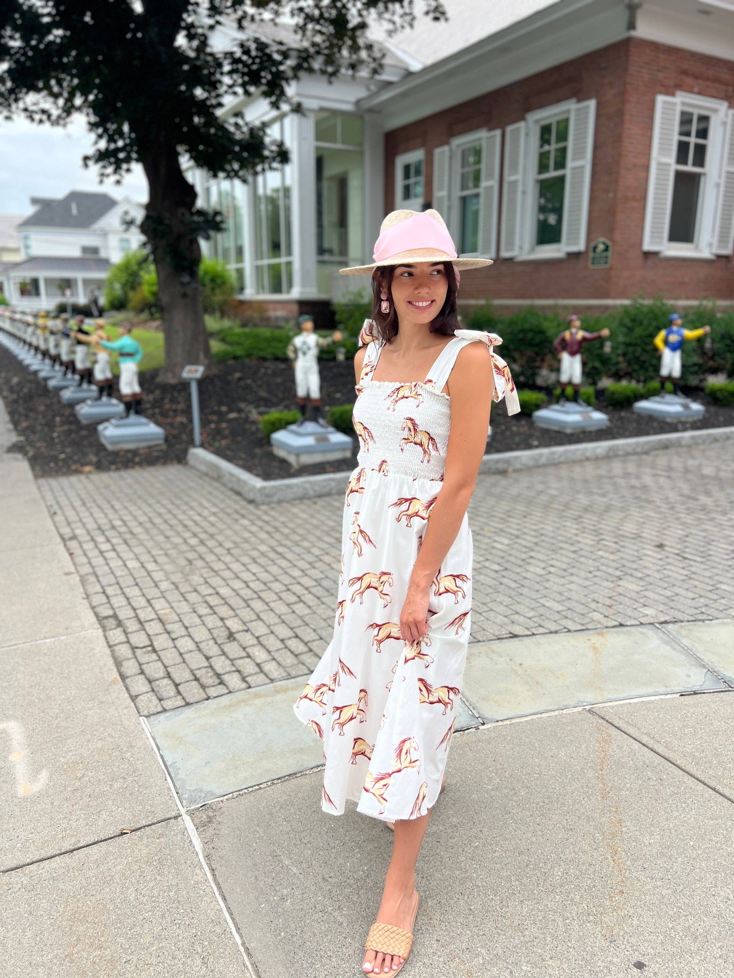 Kathleen Maeve - Emma Bow Maxi Dress | Horses: M
