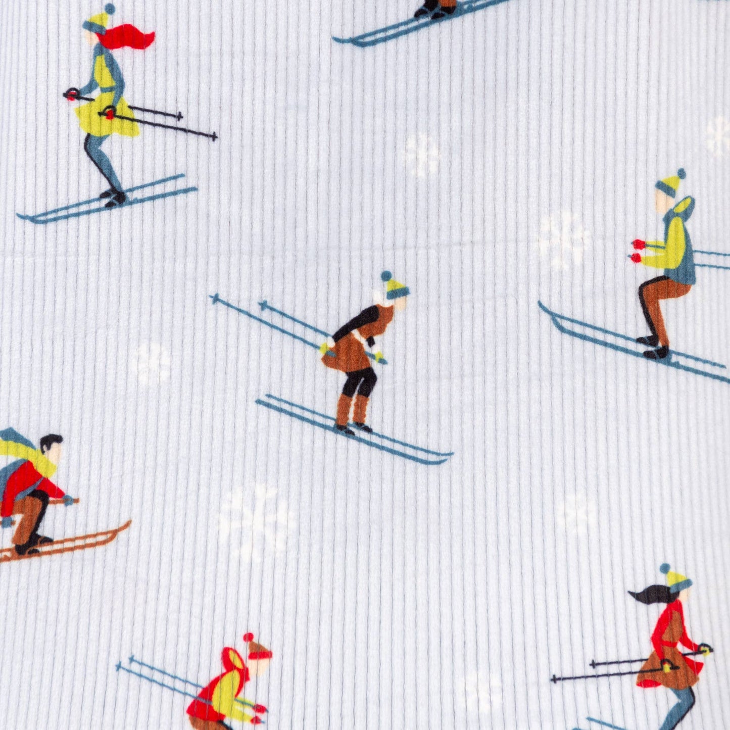 Amanda Blu - It's Snow Time Ski Pajama Top | Long-Sleeve Winter PJs: M