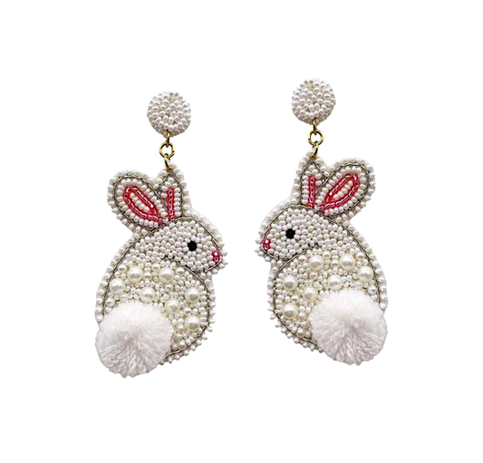 Lily Posh - Rabbit Seed Bead Earring