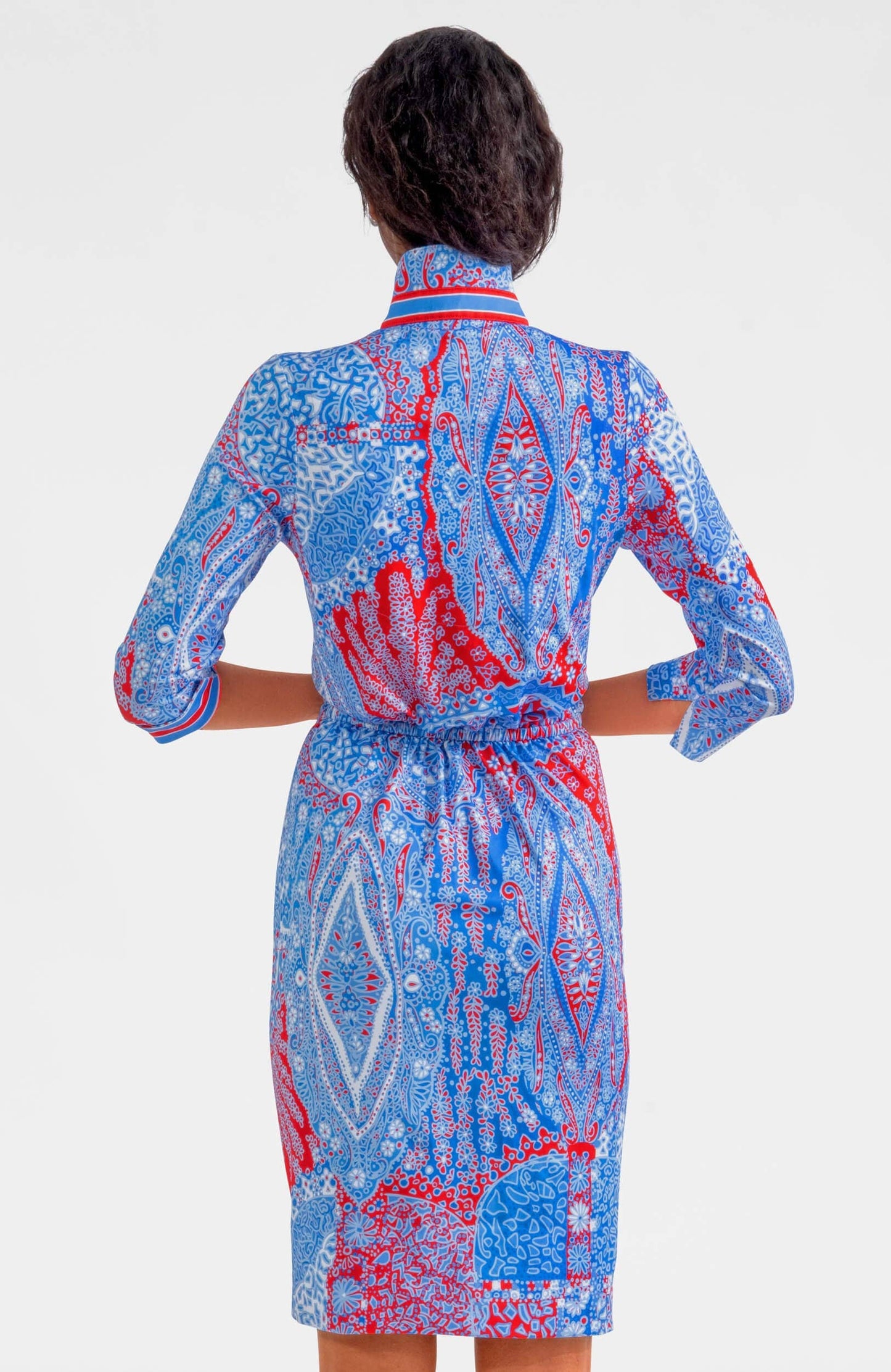 Gretchen Scott LLC - Twist & Shout Dress - Grand Bazaar: Brights / M