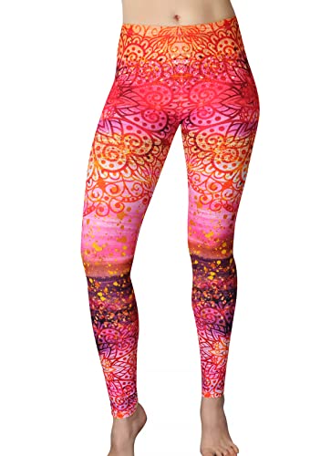 Comfy Yoga Pants – Soft Printed Workout Leggings for Women - Fun Lightweight Printed Yoga Leggings