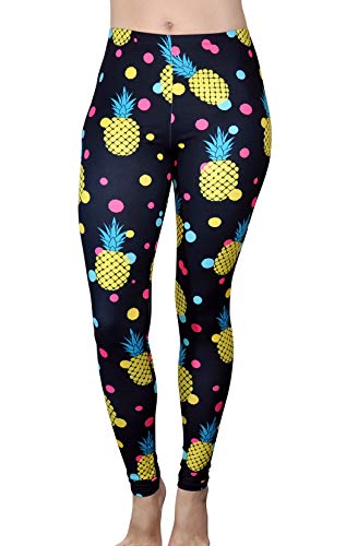Comfy Yoga Pants – Soft Printed Workout Leggings for Women - Fun Lightweight Printed Yoga Leggings