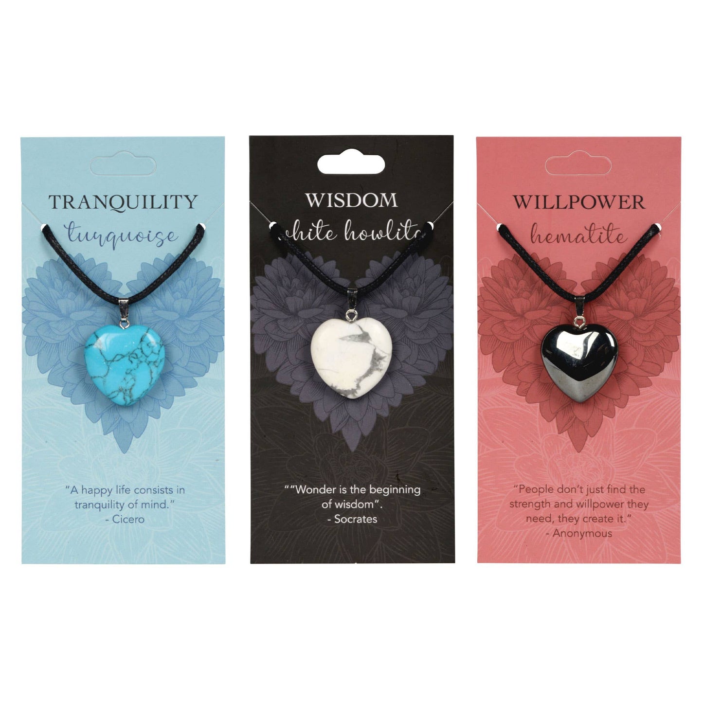 Benjamin International - Heart Pendants: Spirituality (Fluorite)