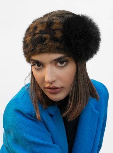 Kyi Kyi - Luxe Angora Headband Fur: White
