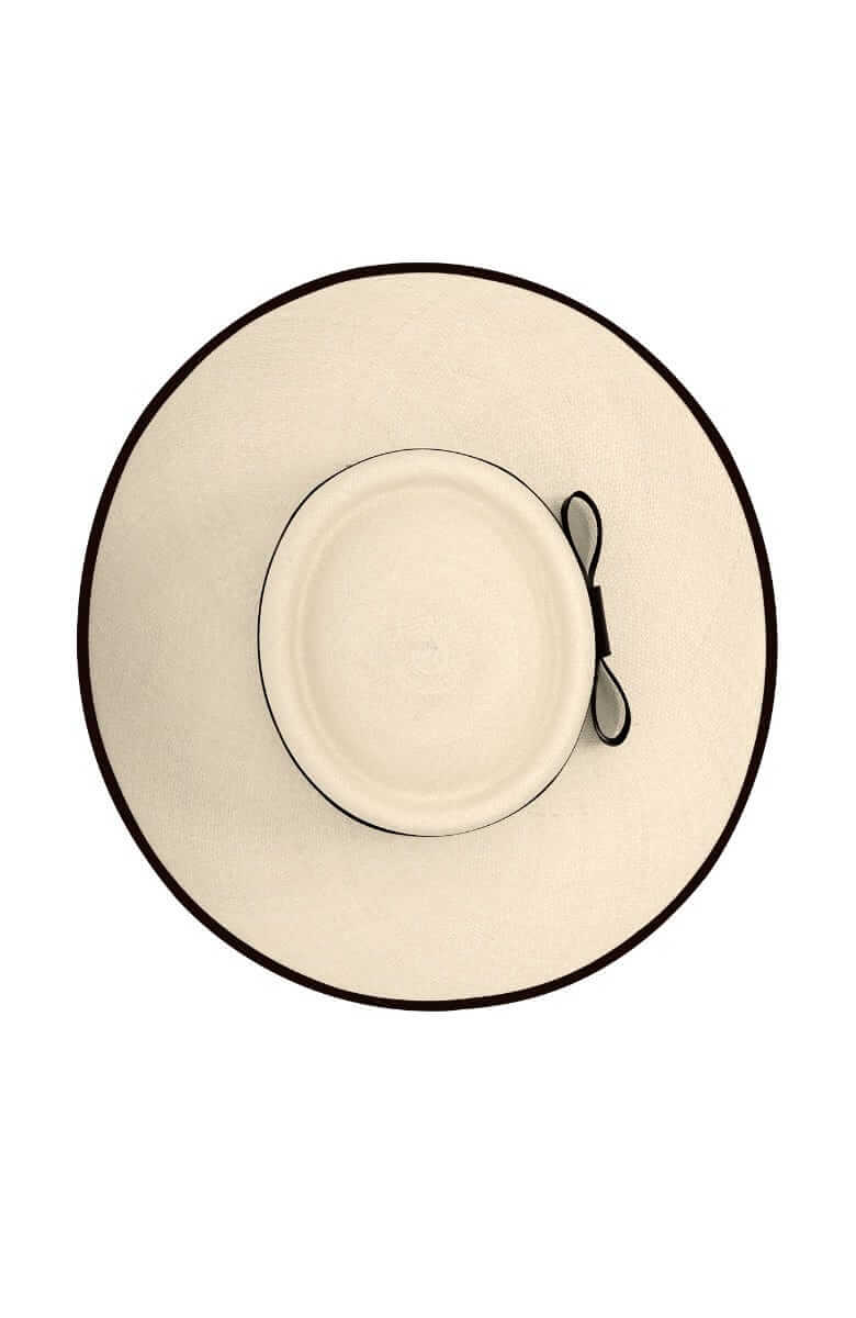 Gretchen Scott LLC - Hand Woven Panama Hat - Cap Ferrat: Pink / S/M