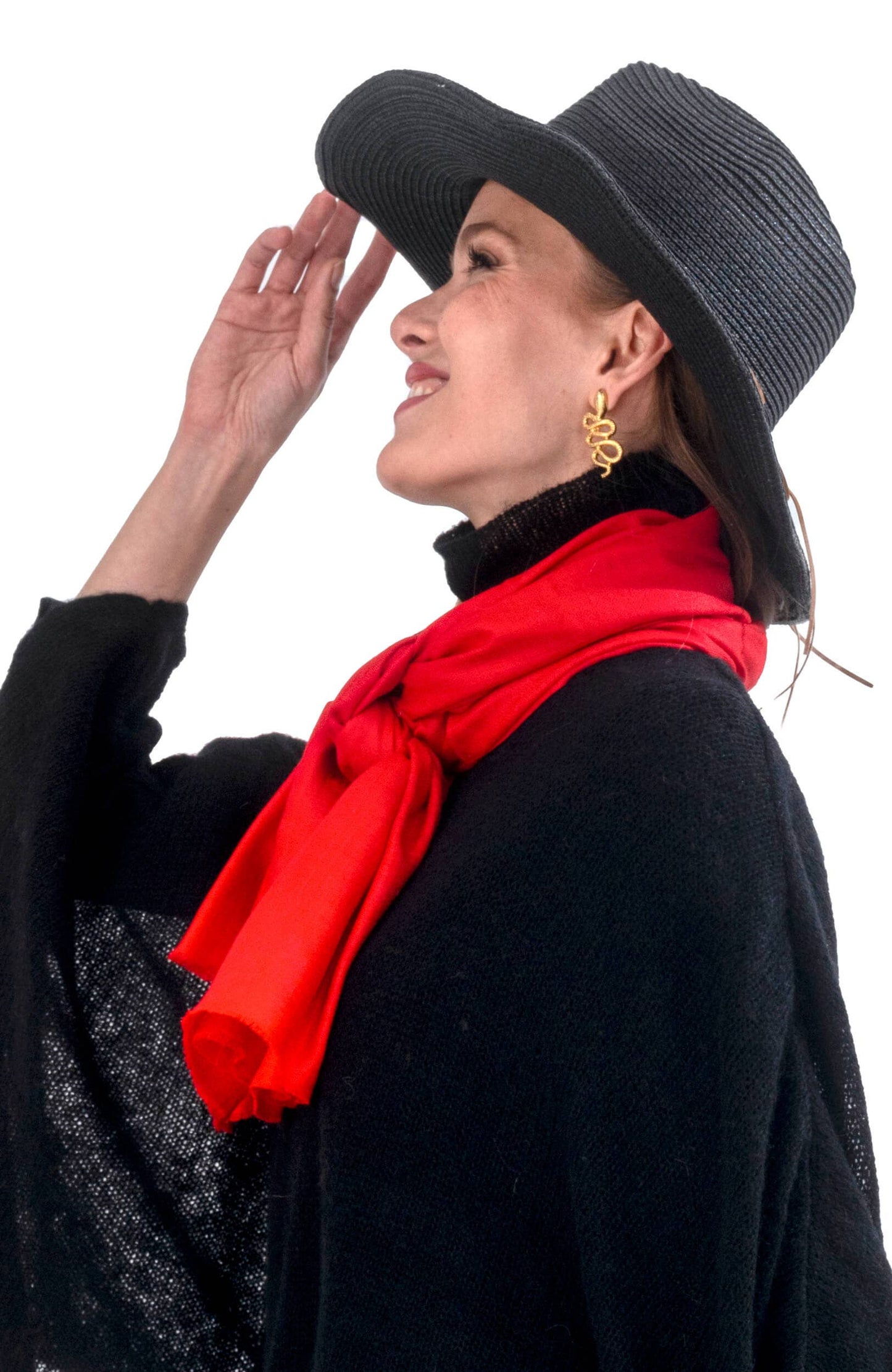 Gretchen Scott LLC - Mermaid Cowboy Hat - Band: Navy / One Size