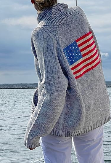 Women Lobster Knit Sweater Cardigan Y2k Long Sleeve Graphic Knitted Cardigans Goth Vintage Knitwear Fall Winter