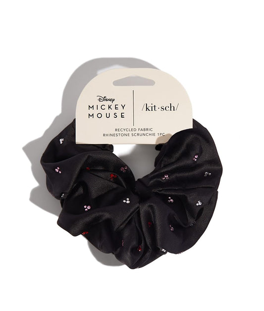 Kitsch Satin Scrunchies for Women - No Crease Hair Ties for Girls | Big Scrunchies For Women with All Hair Types and Textures, Perfect for Day or Night - 1 Pc, Champagne