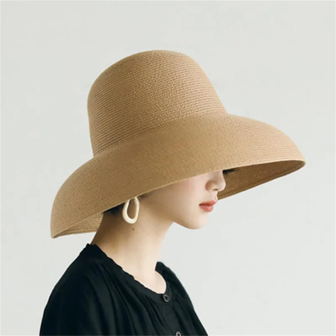Women's Hat Sun Hat Folding Beach Hat Big Brim Travel Sun Hat Travel Hat