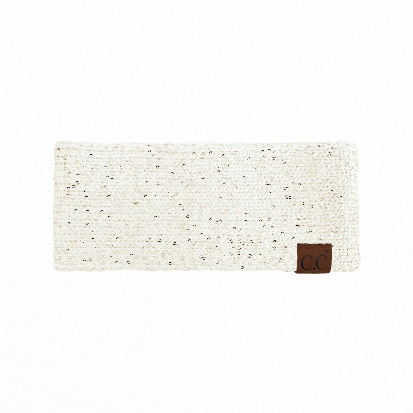 Truly Contagious - CC Sequin Head Wrap ( HWE0034 ): Dark Melange Grey