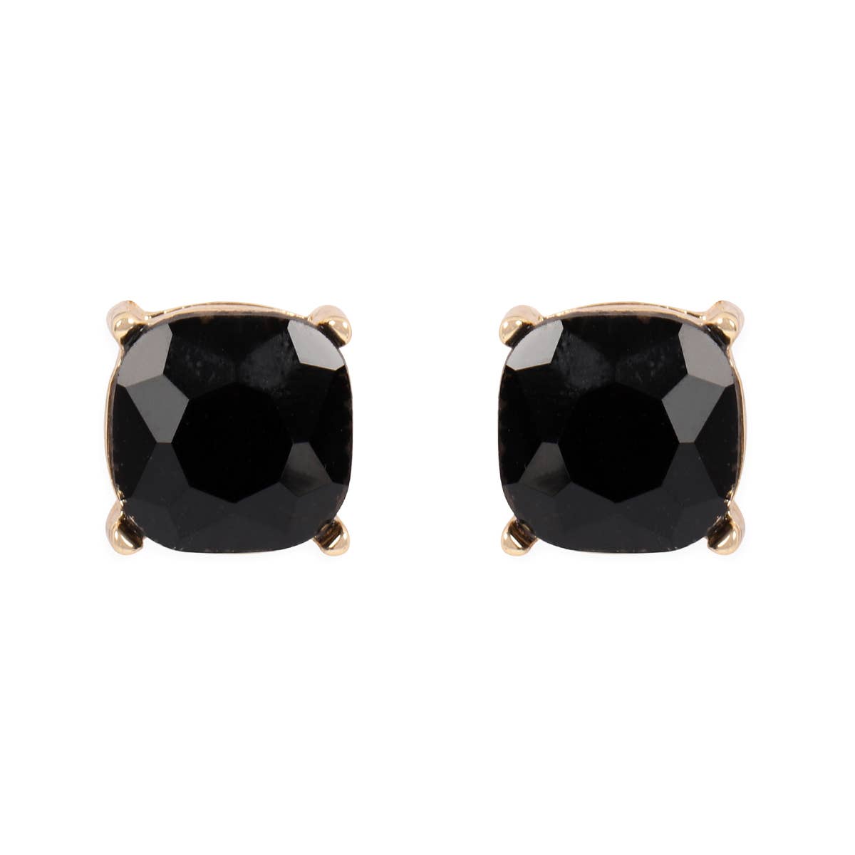 MYS Wholesale Inc - Sparkling Glitter Epoxy Stud Earrings: Ab