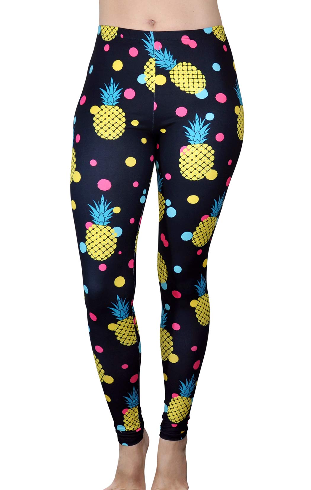 Comfy Yoga Pants – Soft Printed Workout Leggings for Women - Fun Lightweight Printed Yoga Leggings