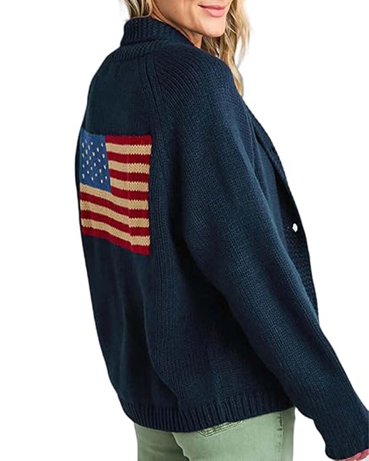 Women Lobster Knit Sweater Cardigan Y2k Long Sleeve Graphic Knitted Cardigans Goth Vintage Knitwear Fall Winter