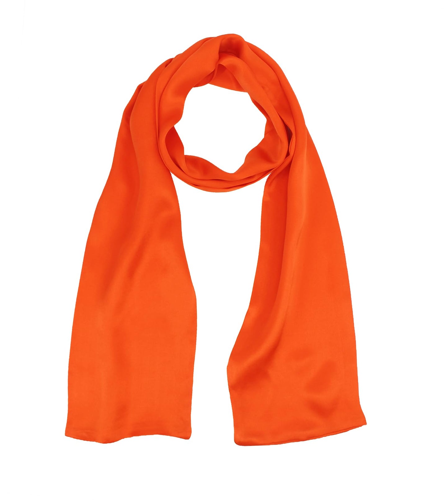 ANDANTINO 100% Silk Scarf for Women 59”*6.3” Long Shawls for Headscarf and Neck- Oblong Hair Wraps with Gift Packed