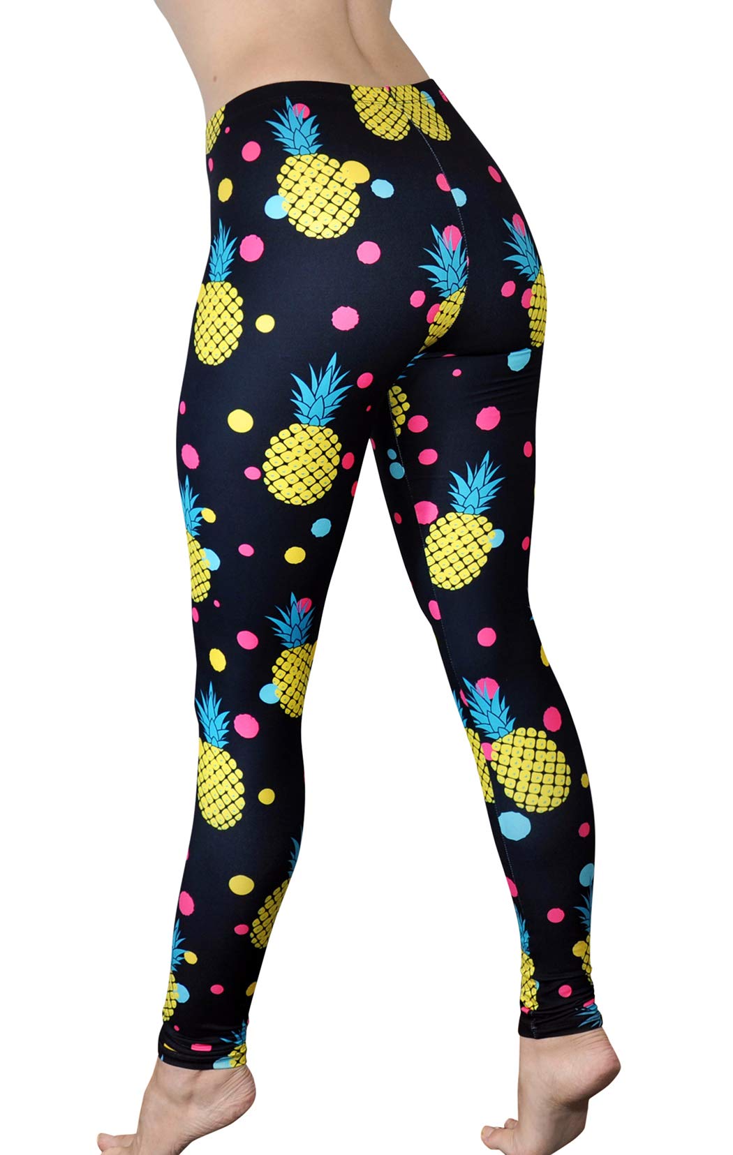 Comfy Yoga Pants – Soft Printed Workout Leggings for Women - Fun Lightweight Printed Yoga Leggings