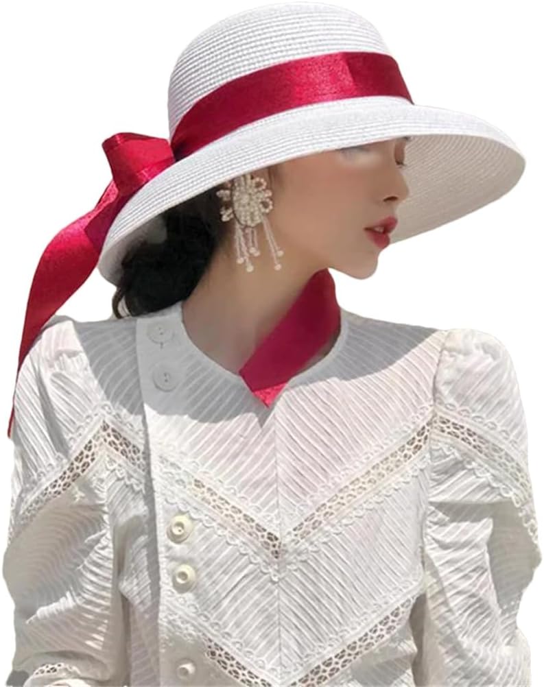 Women's Hat Sun Hat Folding Beach Hat Big Brim Travel Sun Hat Travel Hat