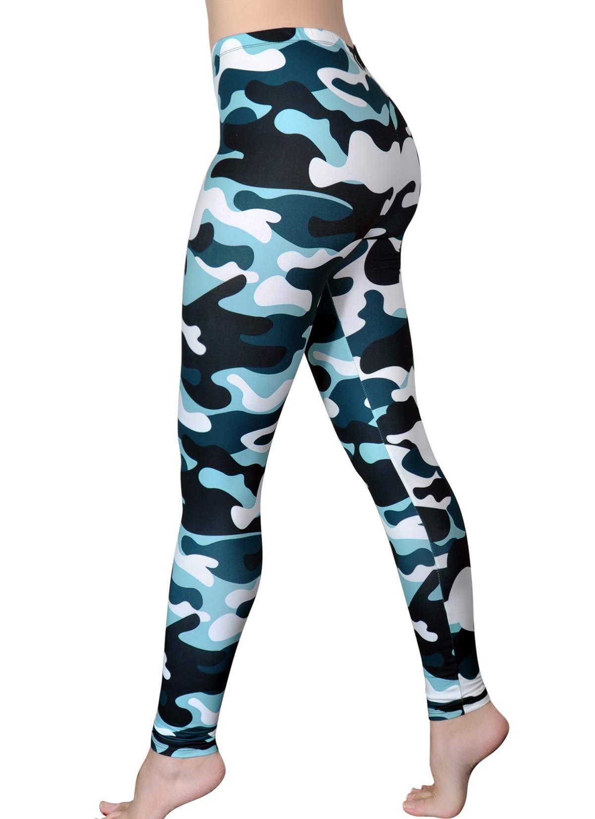 Comfy Yoga Pants – Soft Printed Workout Leggings for Women - Fun Lightweight Printed Yoga Leggings