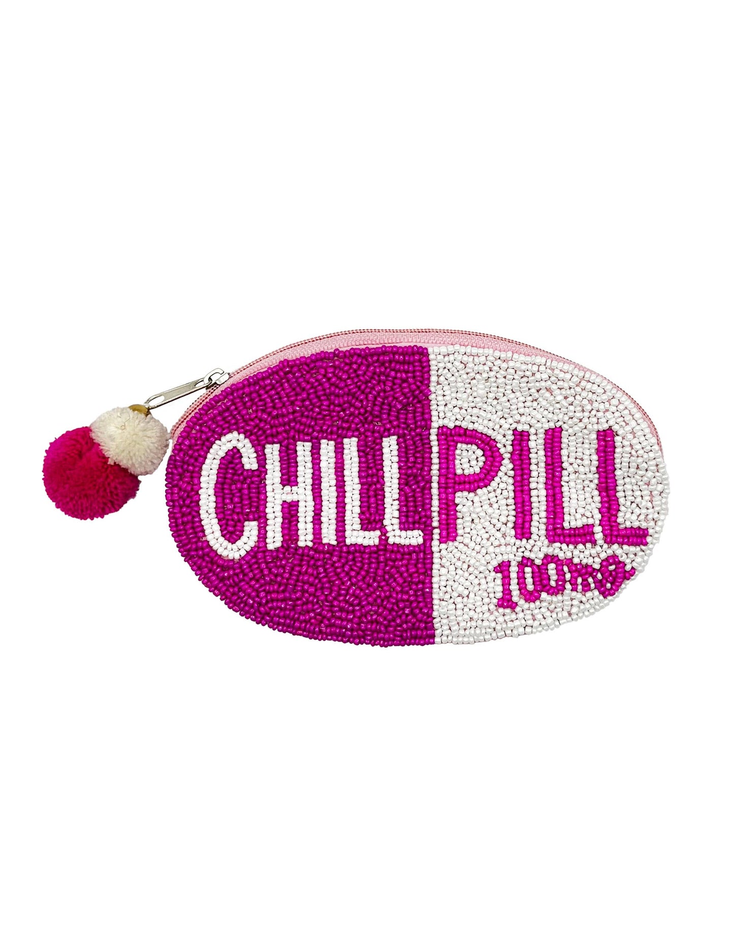 Ole - CHILL PILL 100MG Handmade Beaded Coin Purse