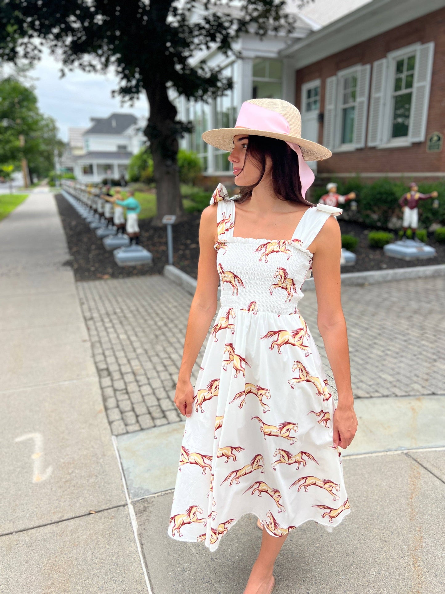 Kathleen Maeve - Emma Bow Maxi Dress | Horses: M