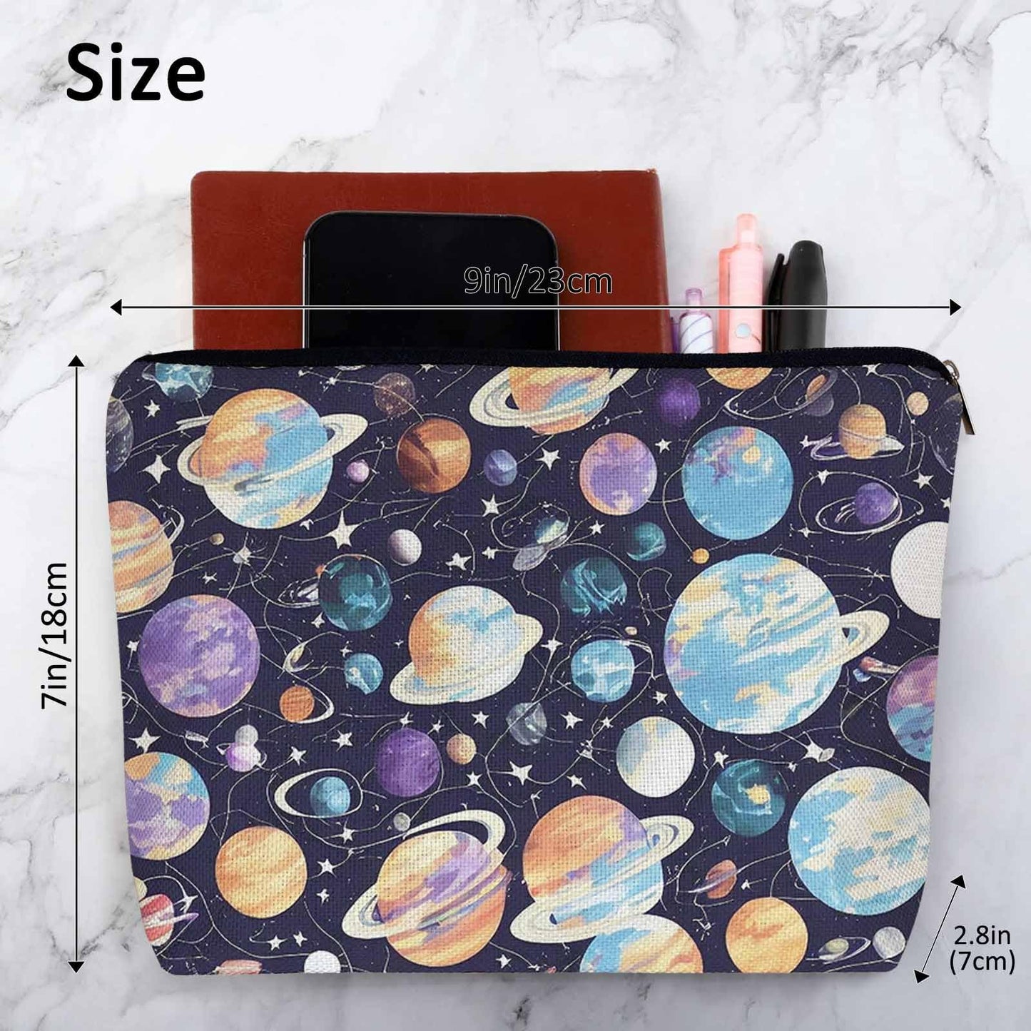 Lobster Cosmetic Travel Bag For Toiletries, Cartoon Lobster Ocean Sea Wave Makeup Bag Toiletry Bags For Women, Flax Cosmetic Bags Make Up Bag Purse Toiletries Bag Birthday Gift