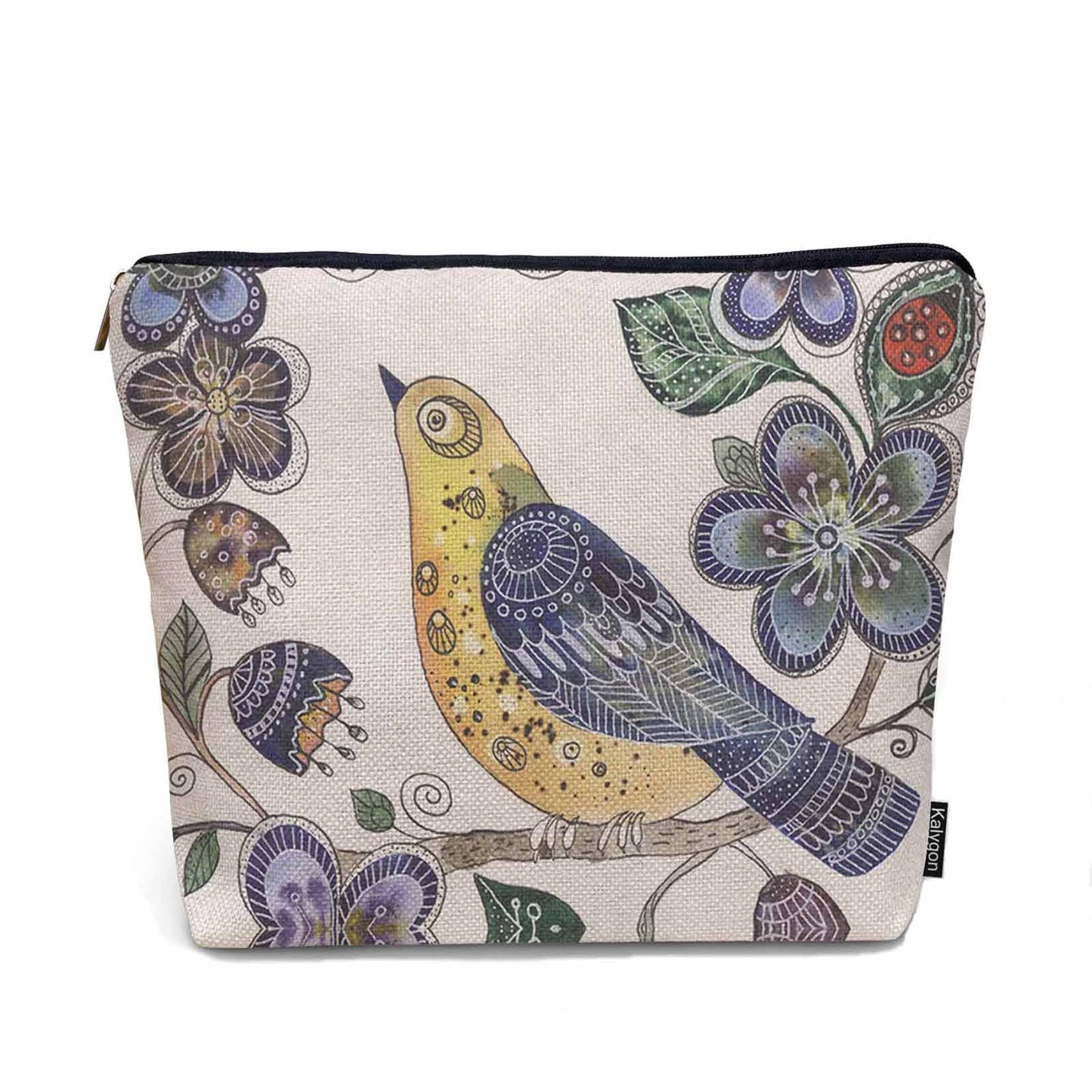 Lobster Cosmetic Travel Bag For Toiletries, Cartoon Lobster Ocean Sea Wave Makeup Bag Toiletry Bags For Women, Flax Cosmetic Bags Make Up Bag Purse Toiletries Bag Birthday Gift