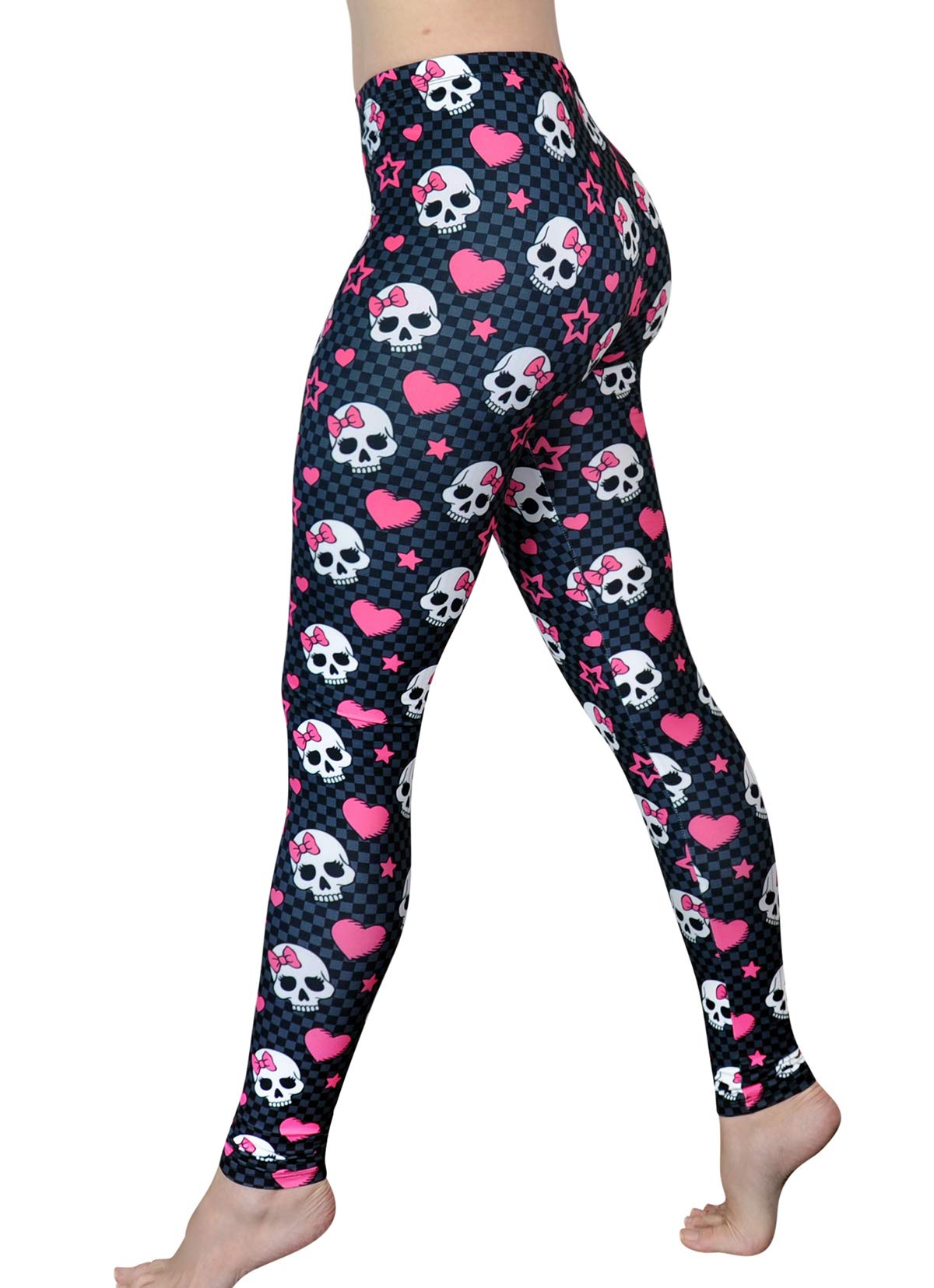 Comfy Yoga Pants – Soft Printed Workout Leggings for Women - Fun Lightweight Printed Yoga Leggings