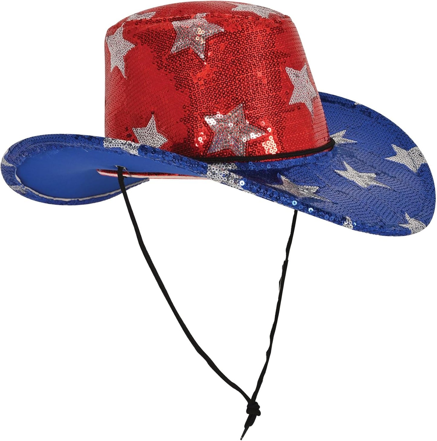 Beistle Kitchen 4th of July Hat, Red/Blue/Silver, One Size